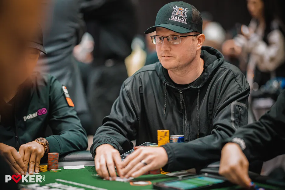 Josh Reichard still has a decent stack in the Milly.