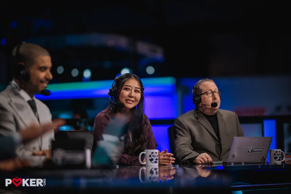WSOP Countdown Show Jeff Platt David Williams Maria Ho Norman Chad