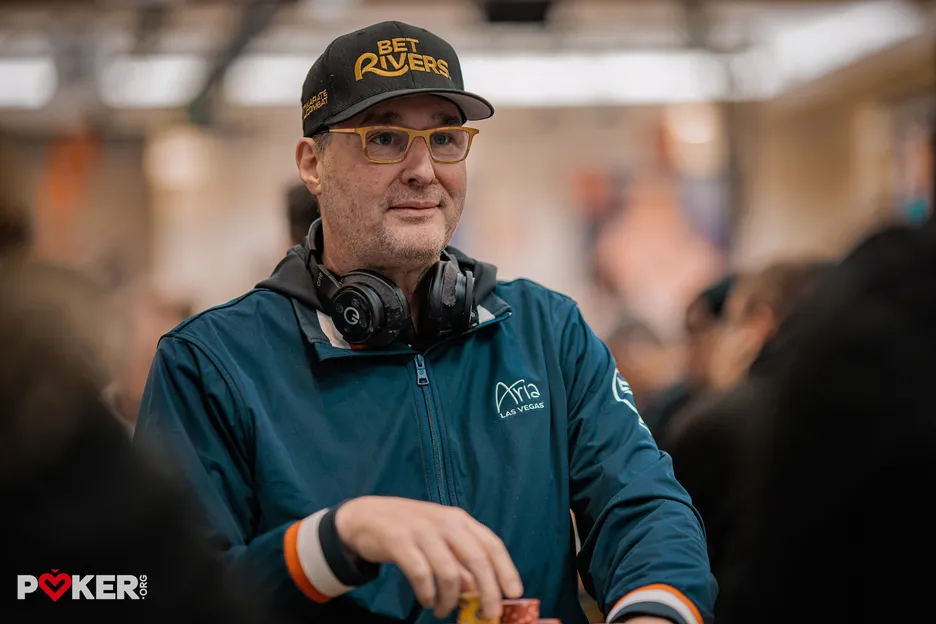 Phil Hellmuth and Gus Hansen are in the middle of the pack heading into Day 3.