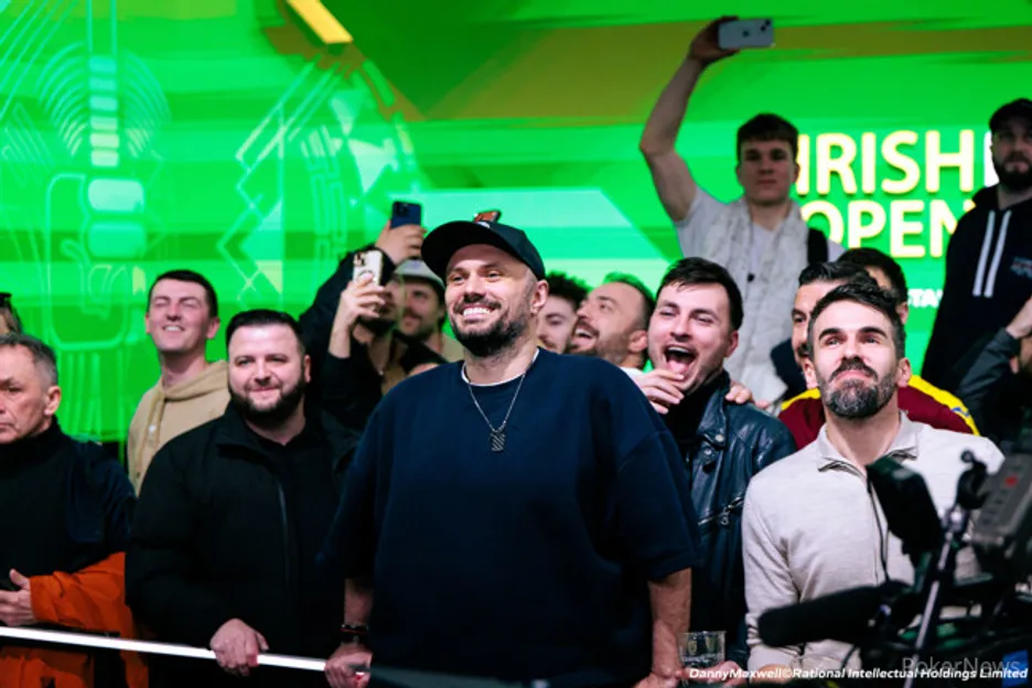 Following a five-way ICM chop, Narcis Nedelcu bobbed and weaved his way to the Irish Poker Open Main Event title. 