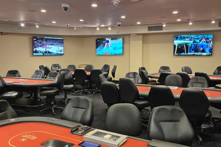 Top designers at Caesars will turn the small room into a world-class poker den. 