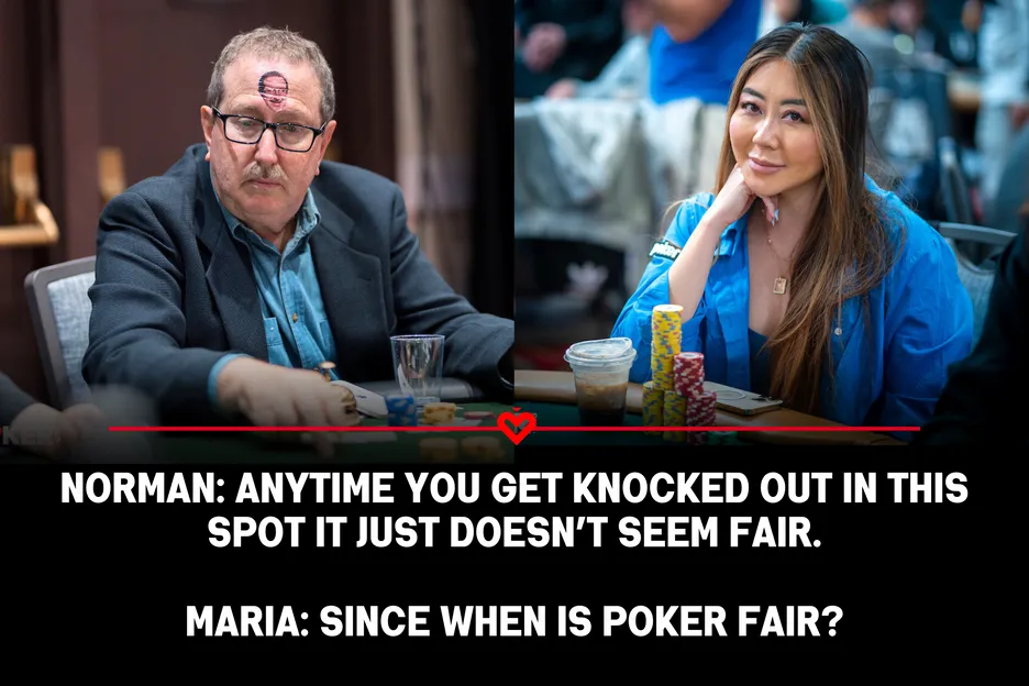Norman Chad + Maria Ho wsop commentary
