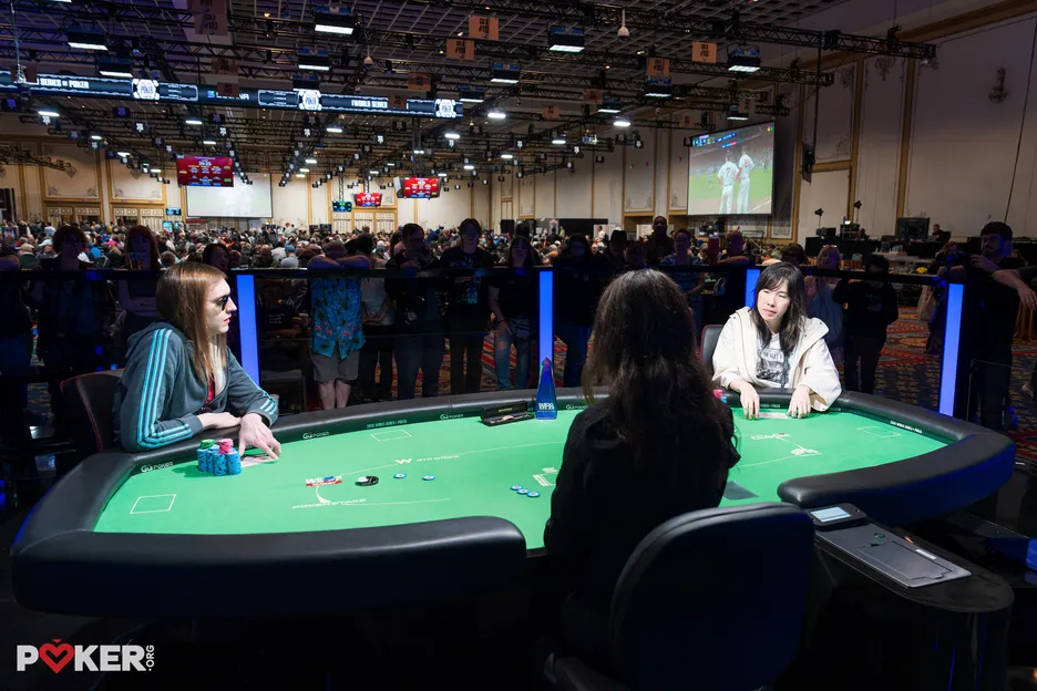 Chen and Williams battled hard when the tourney got heads-up.