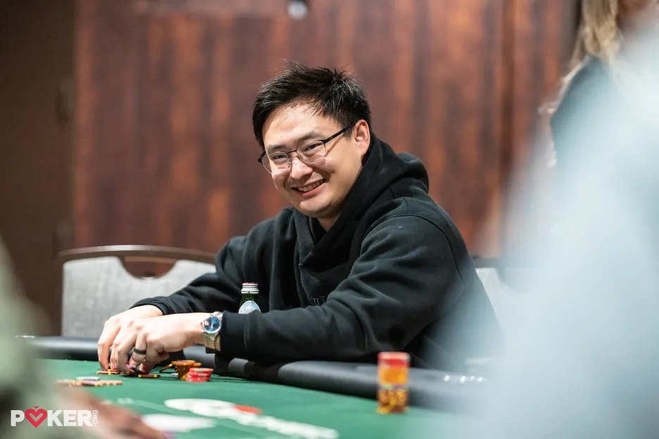 Stephen Song bagged the Day 1A chip lead