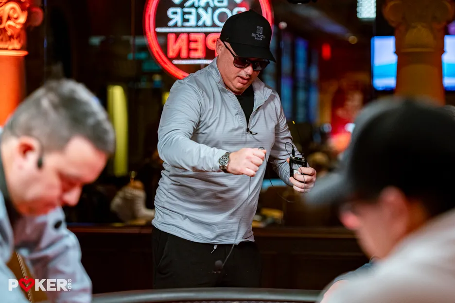 Paul Volpe was the first elimination of the day. 