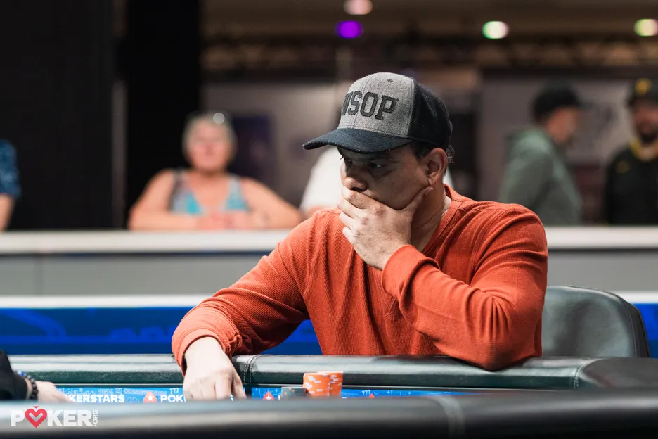 Ramaswamy Pyloore went heads-up with Courtenay Williams for the bracelet and massive first prize.