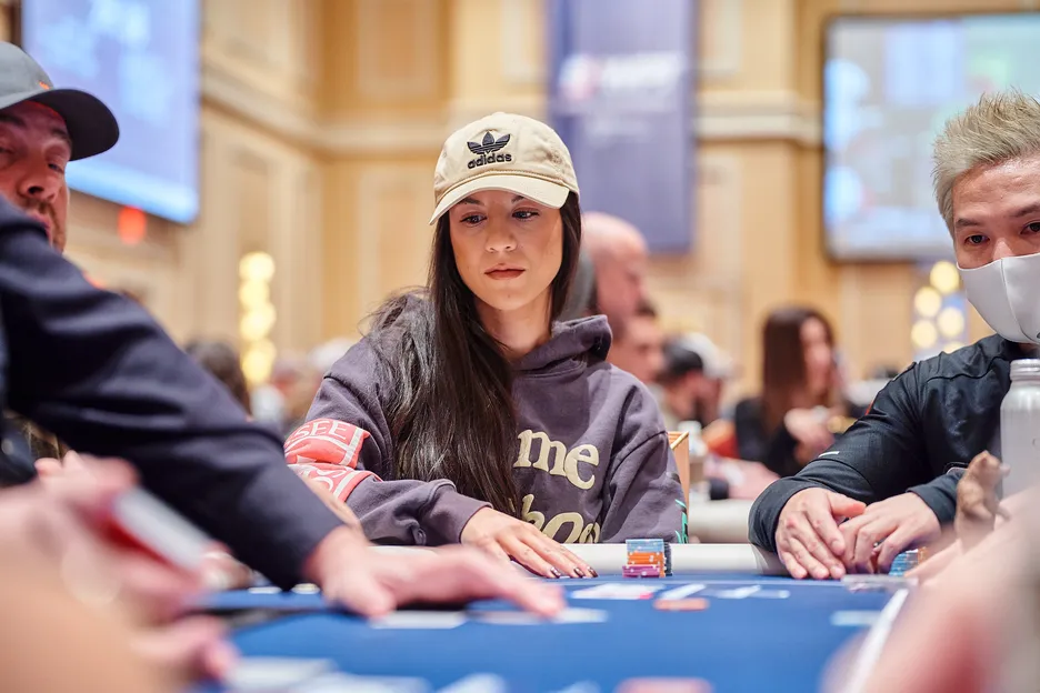 Christina Gollins at the WPT Prime Championship