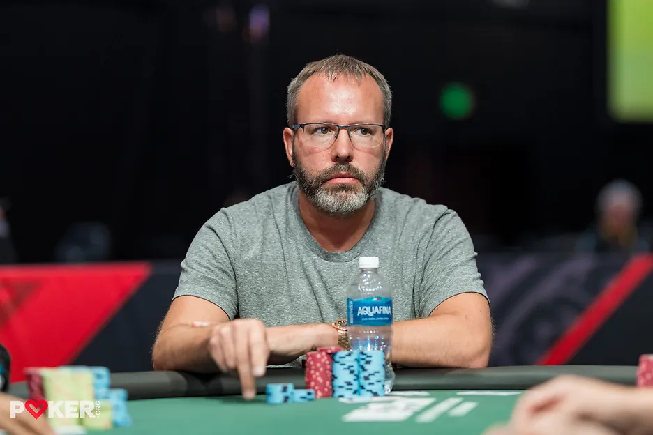 David Eldridge jumped into the lead at the end of the night. 