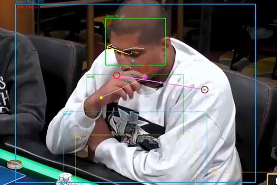 The program gathers data from 'watching' the stream.