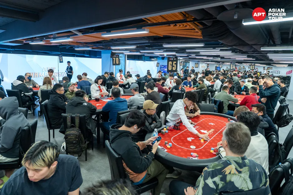 The series is taking place at Red Space in Taiwan, in partnership with the Chinese Texas Hold'em Poker Club.