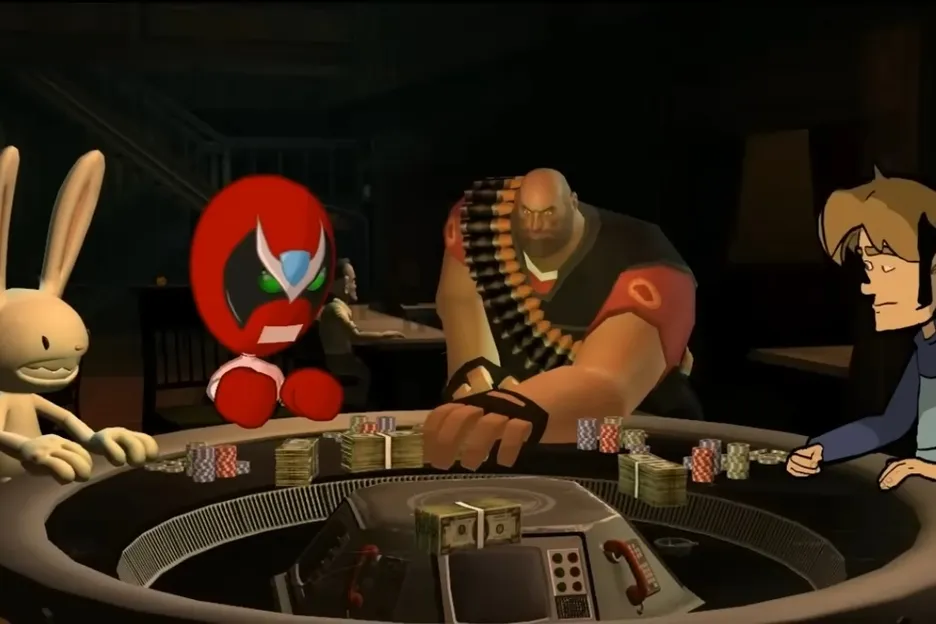 A shot from Poker Night at the Inventory.