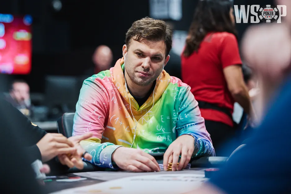 Nick Palma will start Day 5 with the third-biggest stack in the room.