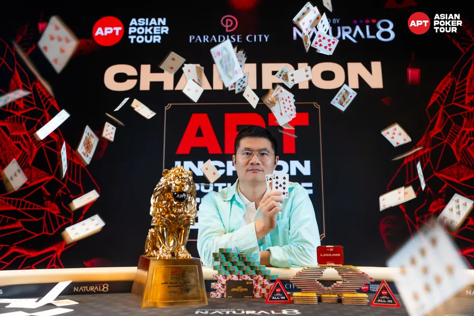 China's Junjie He wins APT's largest Korean Main Event