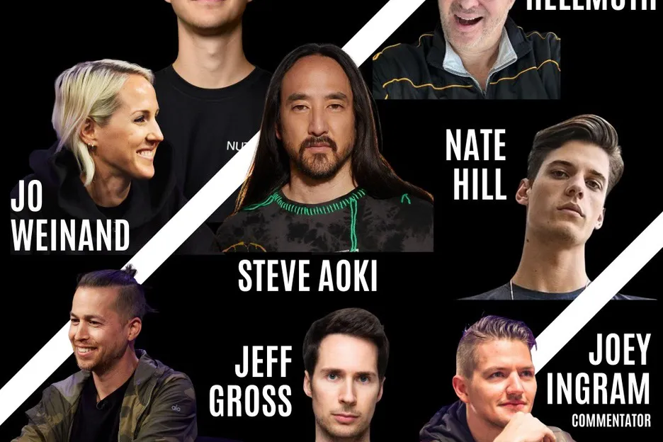 Tonight's lineup features some of the biggest names in poker and entertainment