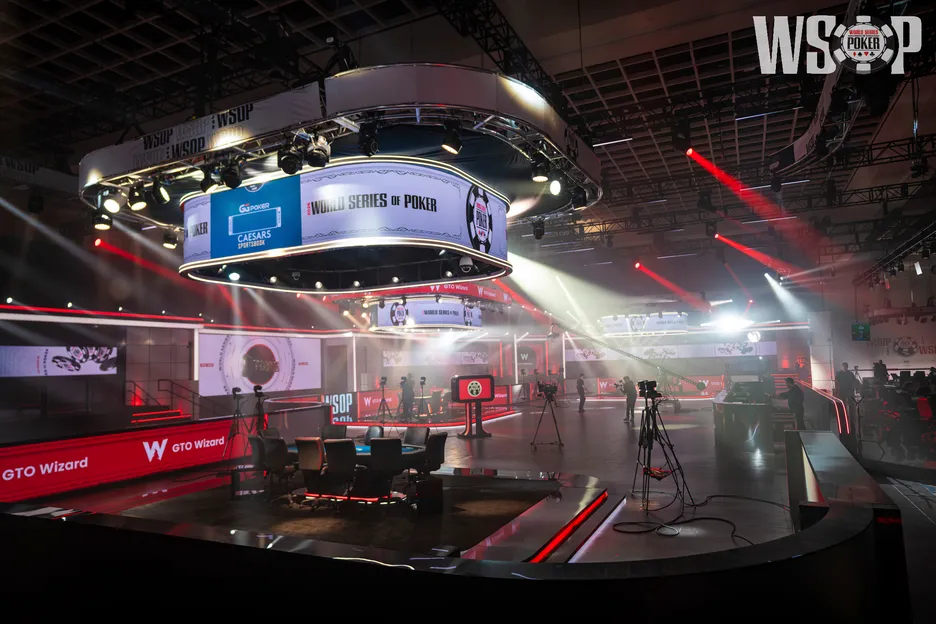 The new WSOP broadcast set is a sight to behold.