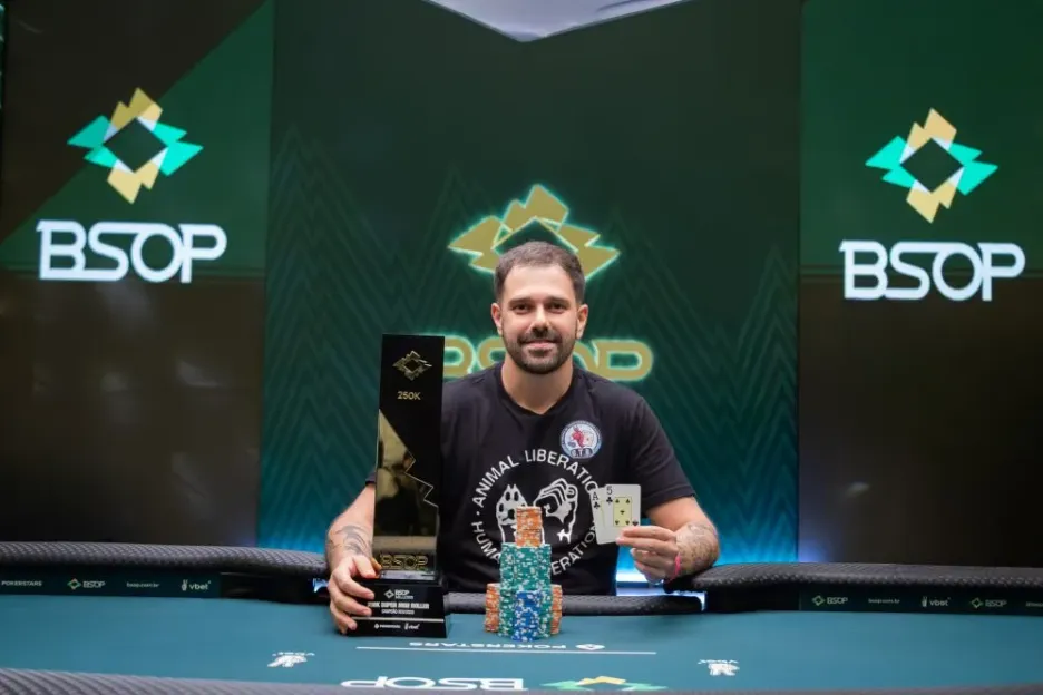 Felipe Boianovsky captured the two-day $50K Super High Roller. 