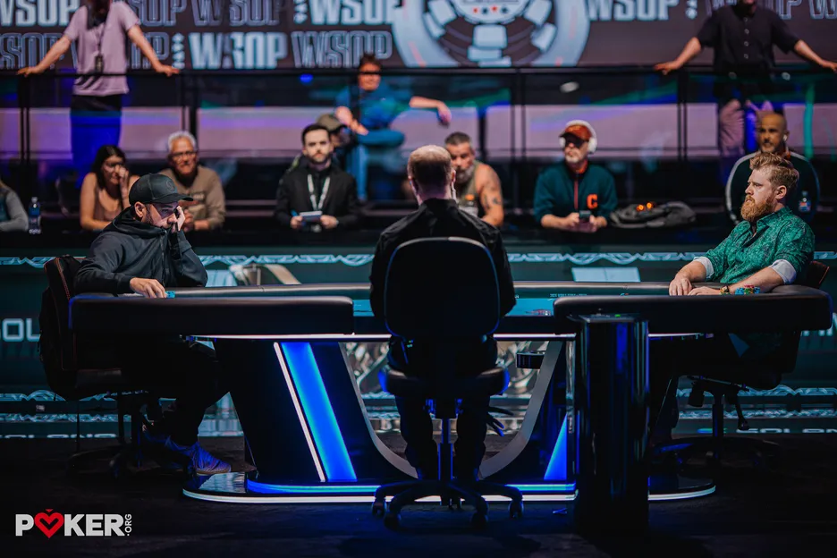 Heads-up was a delicately balanced affair.