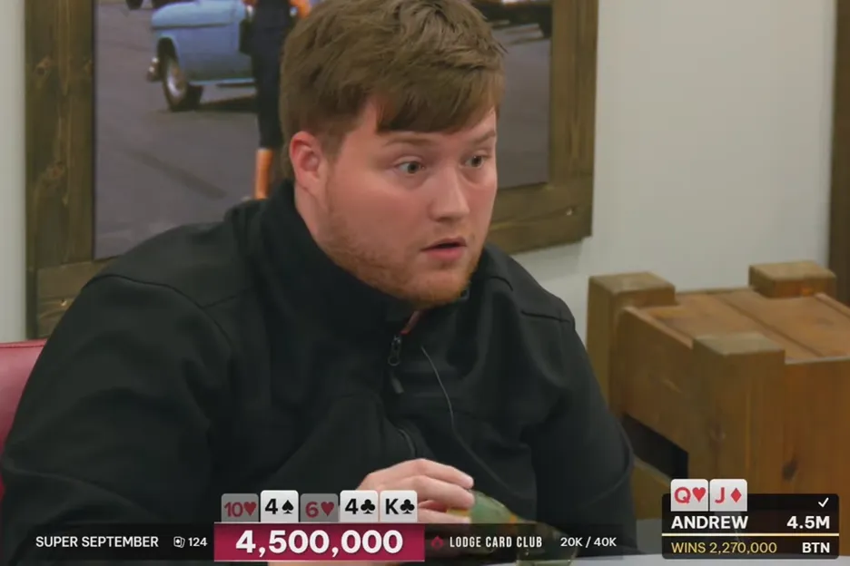 Collin was surprised to see Moreno find the call.