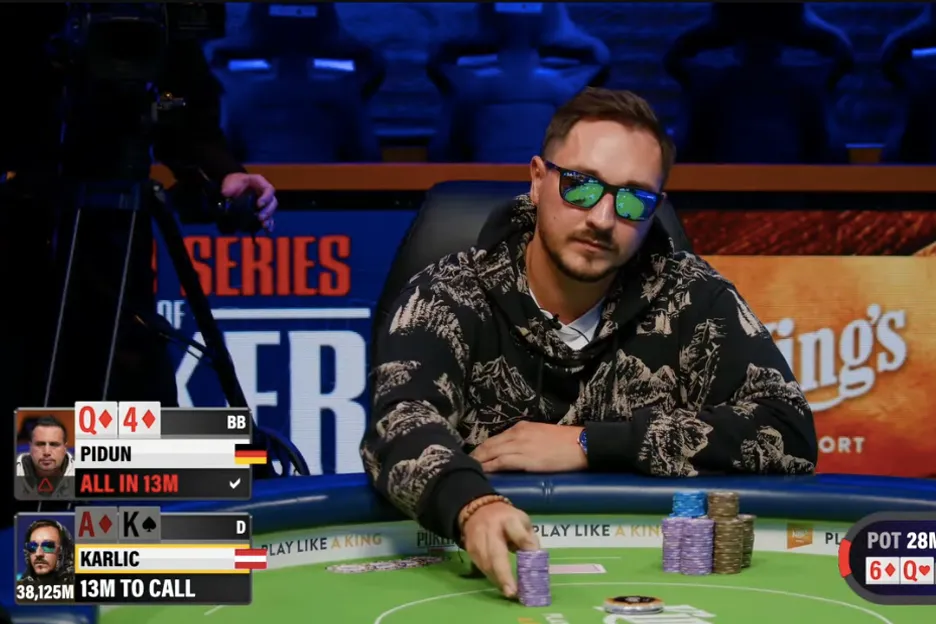 Karlic lost the lead with a misplaced hero call. 