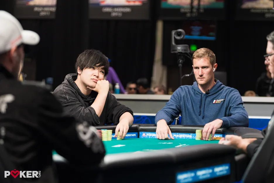 Masato Yokosawa finished fifth in the $25K WSOP High Roller this summer for his best live cash of $447,613.