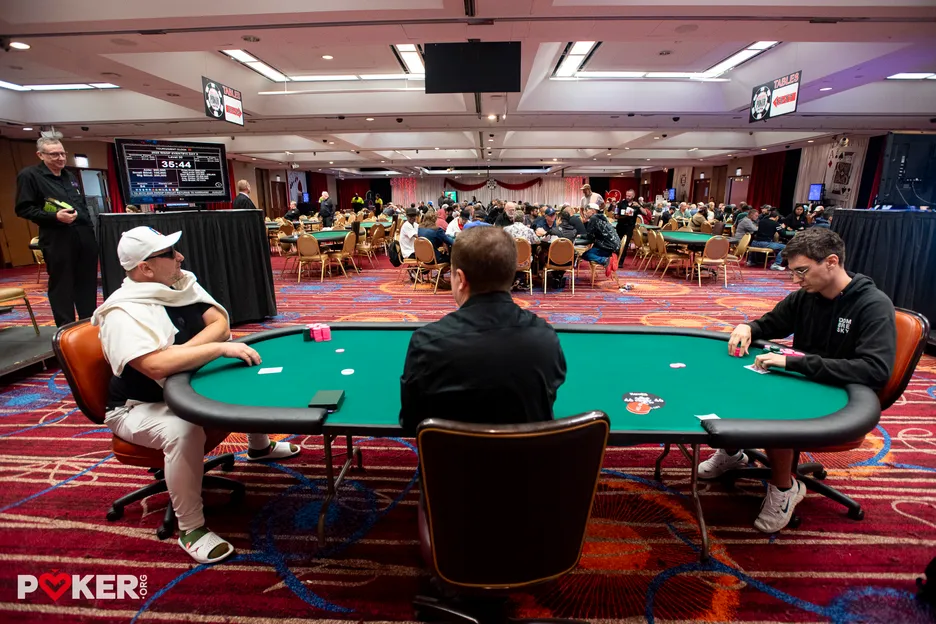 The champ held off a heads-up resurgence from Demetrius Campbell. 