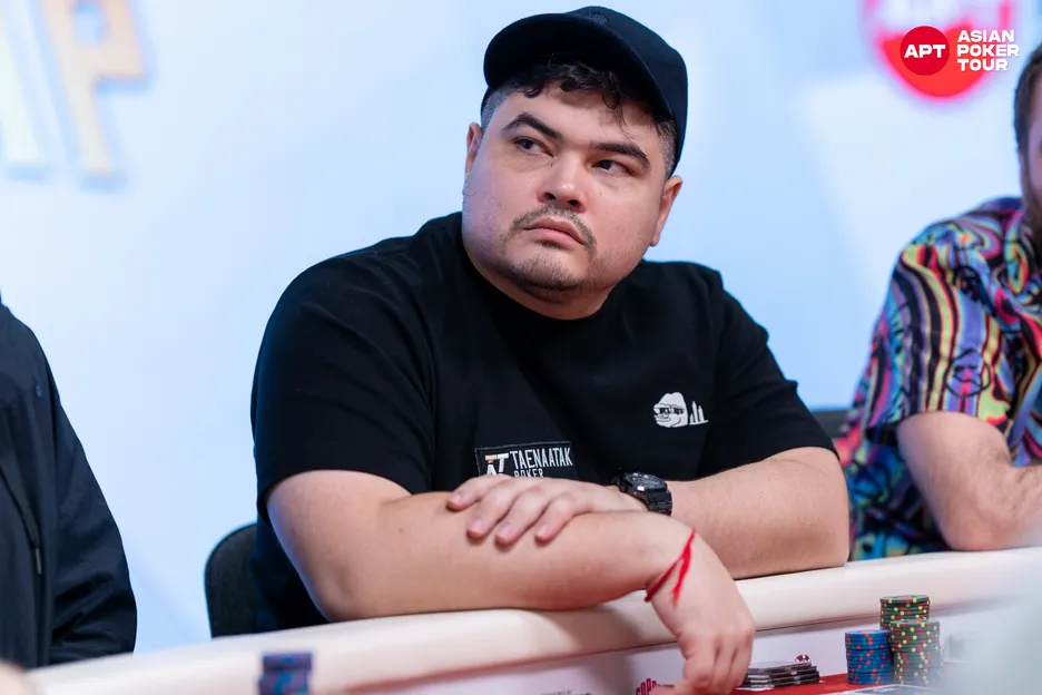 It was the second final table in two days for Thailand's Alex Wice. credit ENZO ARCEO
