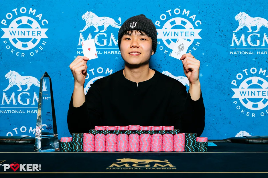 Potomac Winter Open champion Seung Hyun Nam