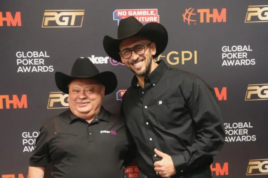 Clyde Gaskins stole the scene from Sean McCormick at the Global Poker Awards in Las Vegas. 