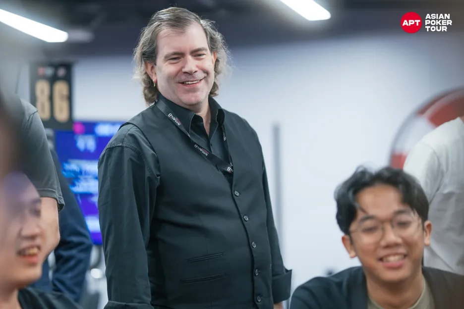 APT President Neil Johnson is the brains behind the more unusual poker variants to be found at the APT.