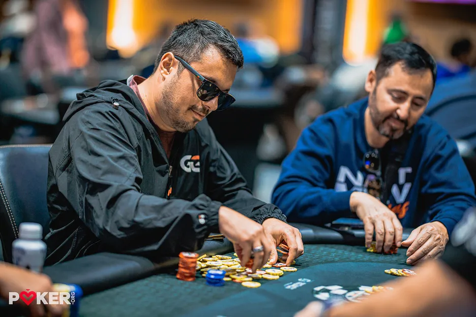 Ekram Bozkurt stacks his newfound chips