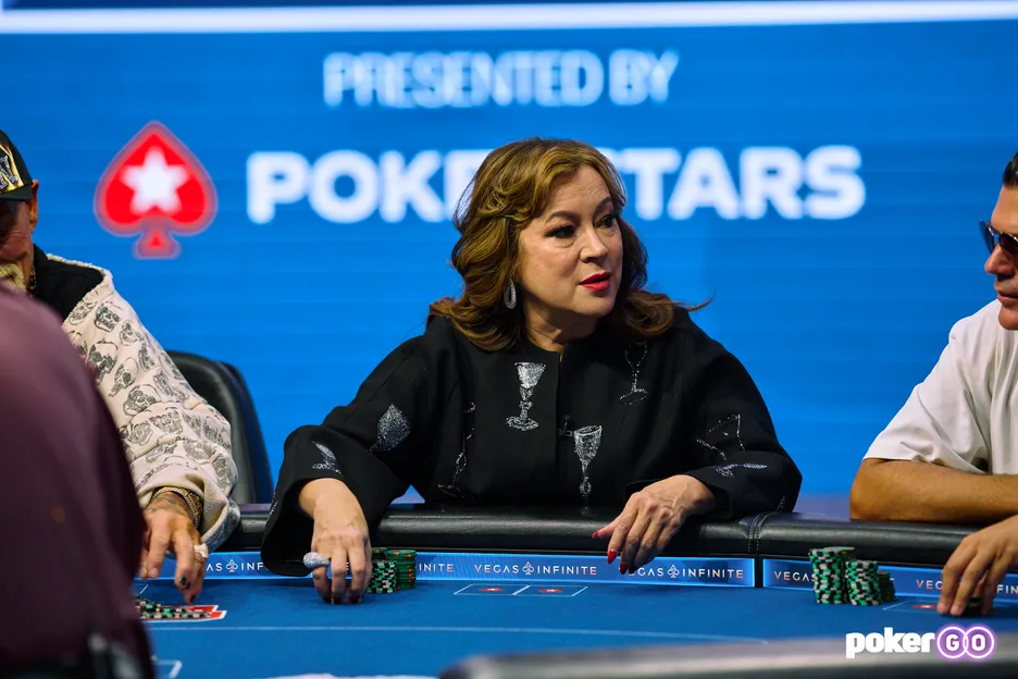 Jennifer Tilly helped put Phil back in the black. 