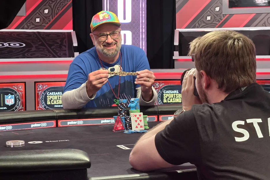 Mark Checkwicz is the $5K Seniors High Roller champion. 