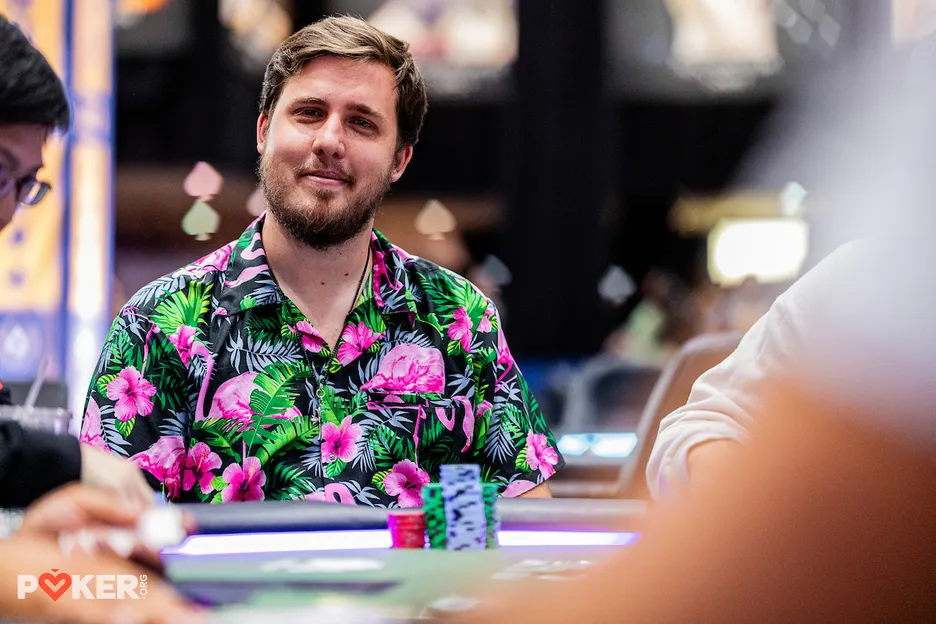 Christian Roberts, fantasizing a bracelet for both wrists