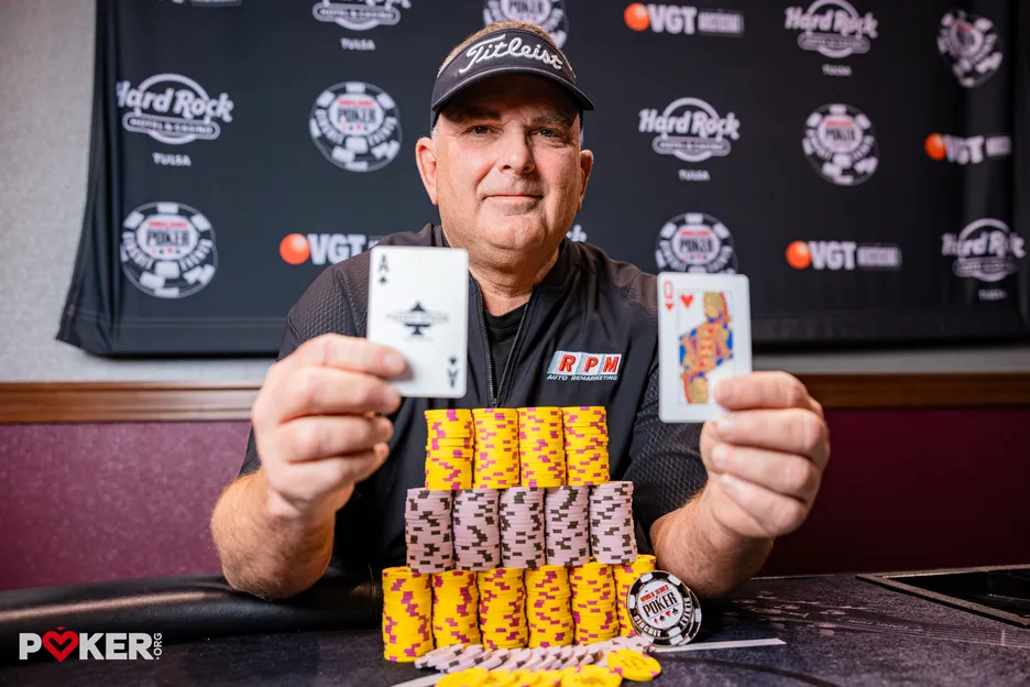 Robert Shuptrine made quick work of the final four on Monday. 