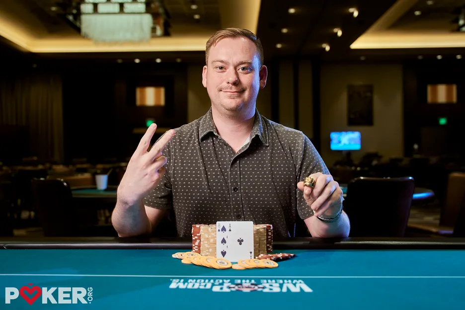 Event #2 champion Anthony Mcle