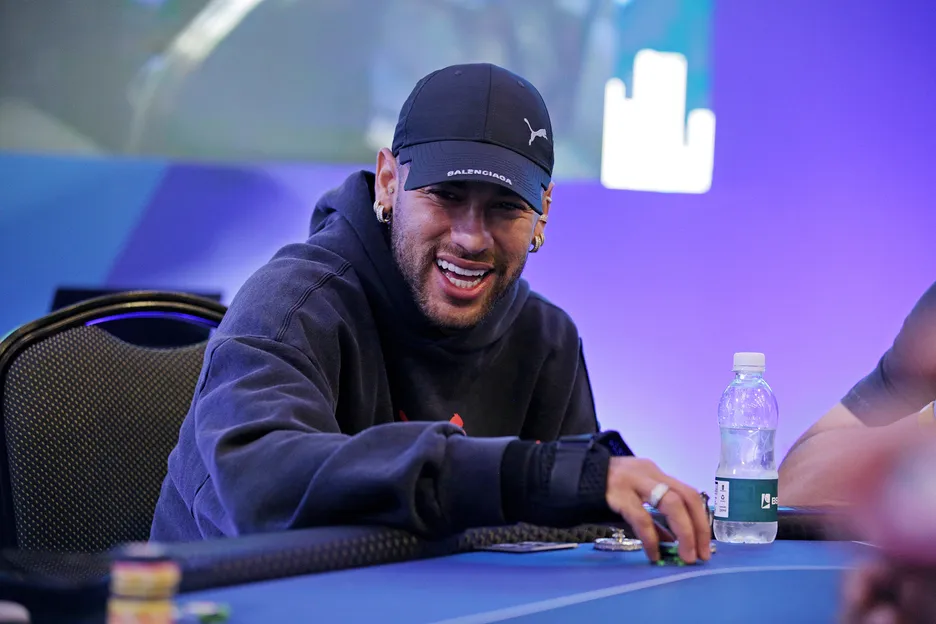 Neymar Jr at the 2025 BSOP Championship