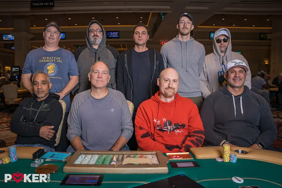 Pot Limit Omaha Championship final table