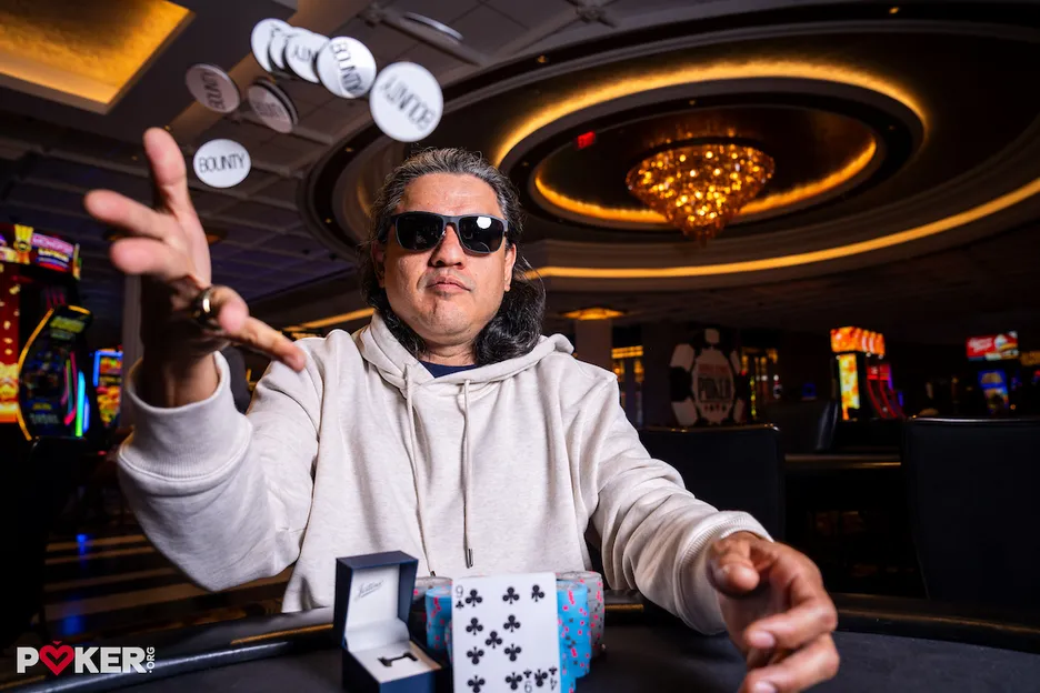 Event #17: $600 Black Chip Bounty Juan Tejeda