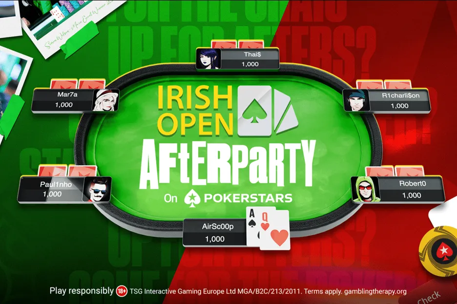 Irish Open Afterparty PokerStars