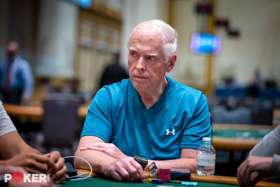 'Action' Dan Harrington, still in action.