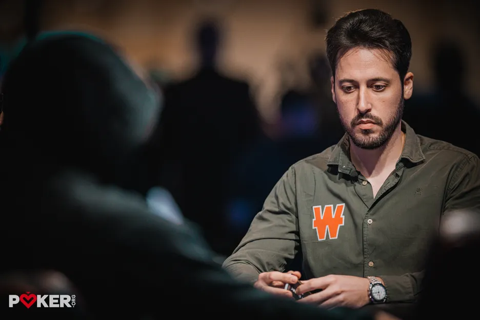 Adrian Mateos put on a clinic on Day 2 of the $250K Super High Roller.