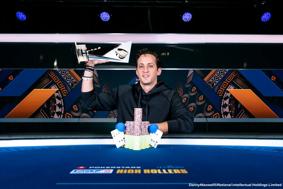 Albert Daher spoiled the all-time money leader party. 