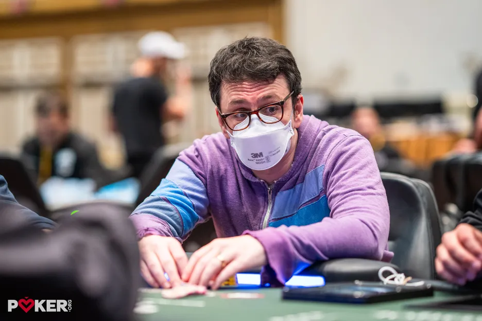 Isaac Haxton donned the mask and played villain to knock Phil Ivey out on the final table.