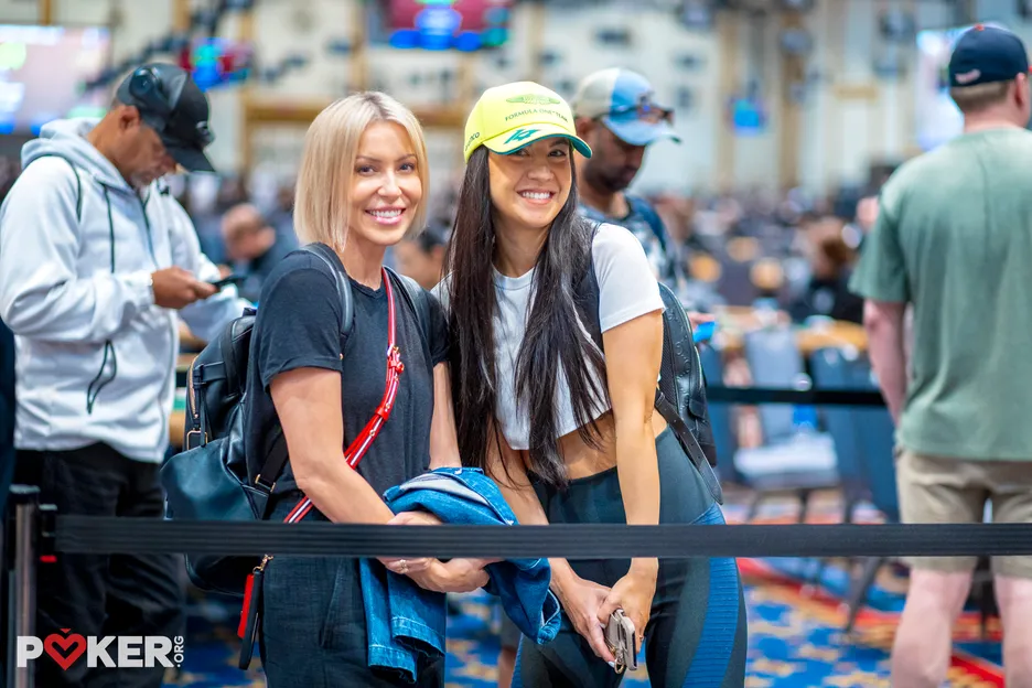 Farah Galfond with Christina Gollins.