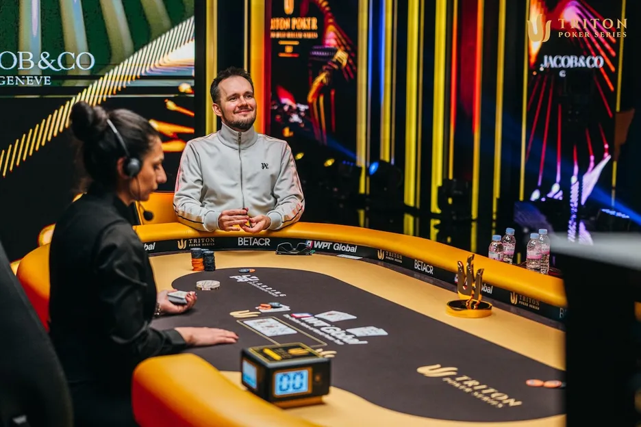 Mikita Badziakouski Triton Poker 