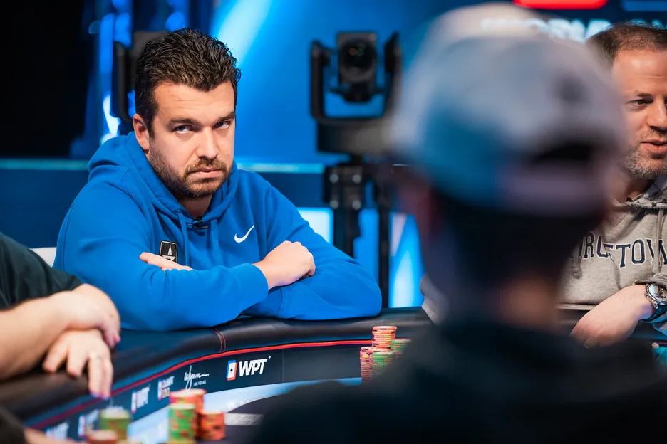 Chris Moorman ready with his game face