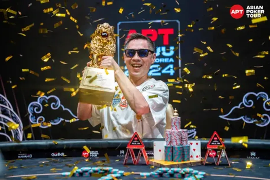 Xixiang Luo beat the field in last year's mega-sized APT Jeju Main Event.