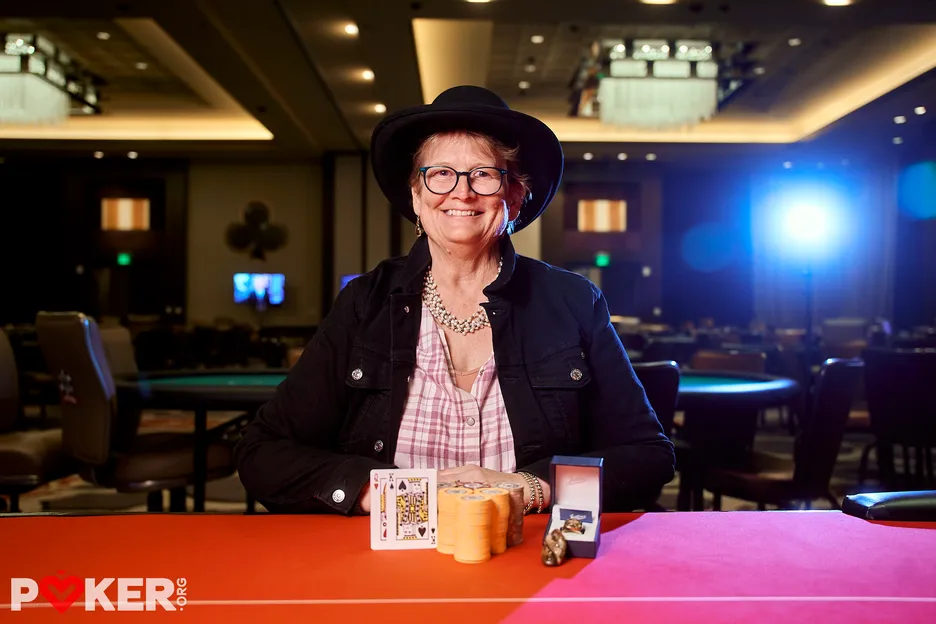 Event #16 champion Sandra Elbaum