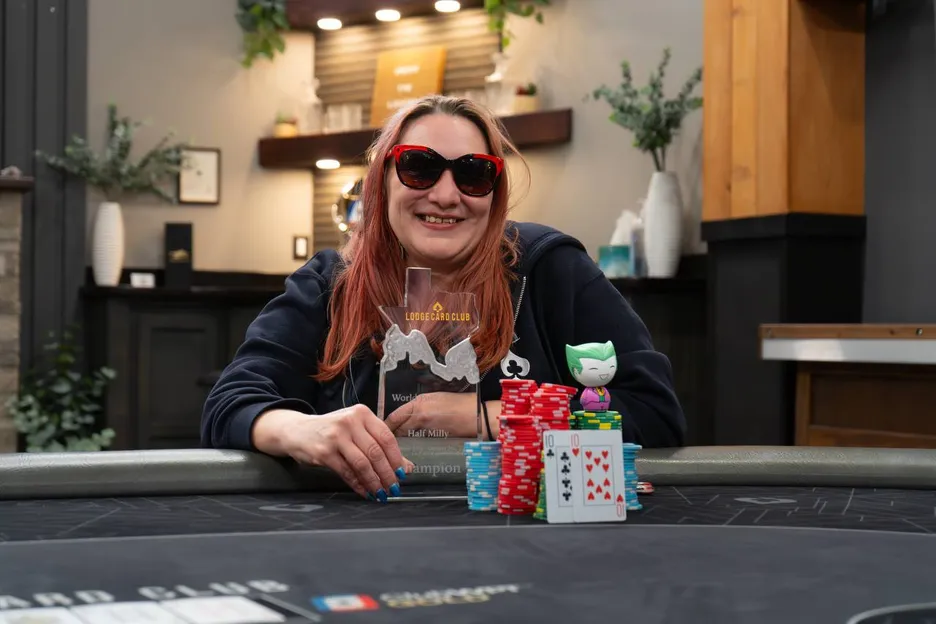 Amanda Amy Alvarez Lodge Card Club Half Milly WPT Prime