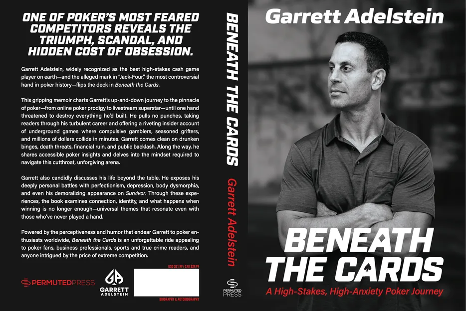 'Beneath the Cards' will be released on September 1st on Amazon and Adelstein's website.